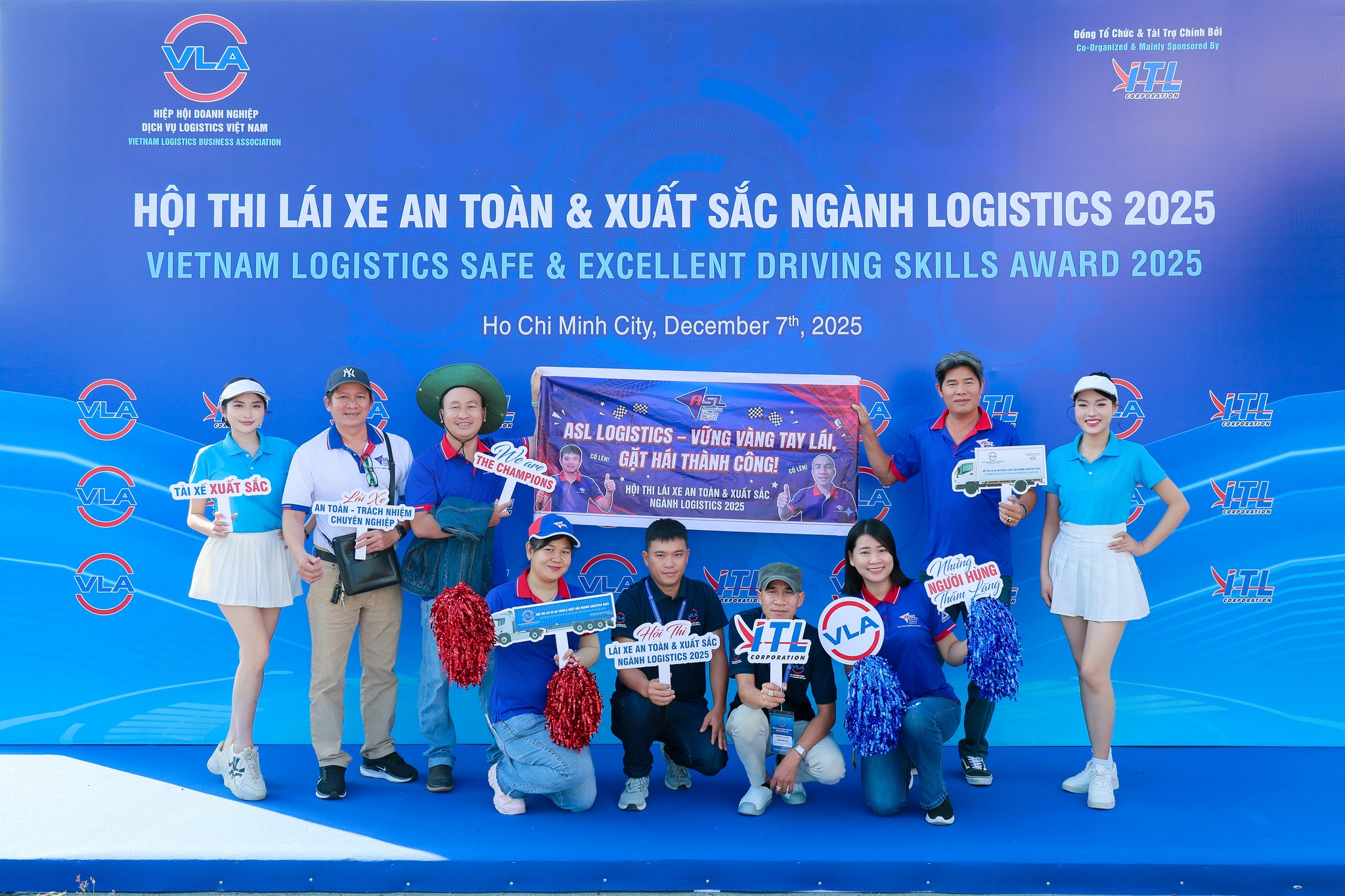 ASL LOGISTICS KHẲNG ĐỊNH NĂNG LỰC VẬN CHUYỂN TẠI HỘI THI LÁI XE AN TOÀN 2025